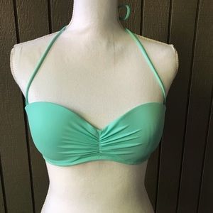 Victoria’s Secret Green Mint Bikini Top Size Small
